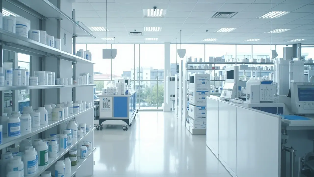 Farmacêutica em farmácia de manipulação própria adquirida com consórcio de imóvel comercial